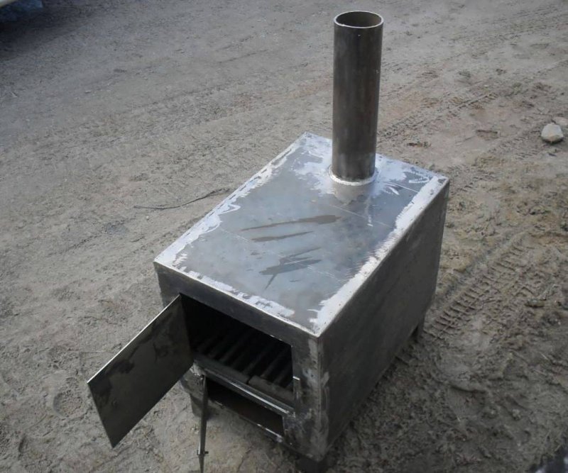 Буржуйка 400х400х600