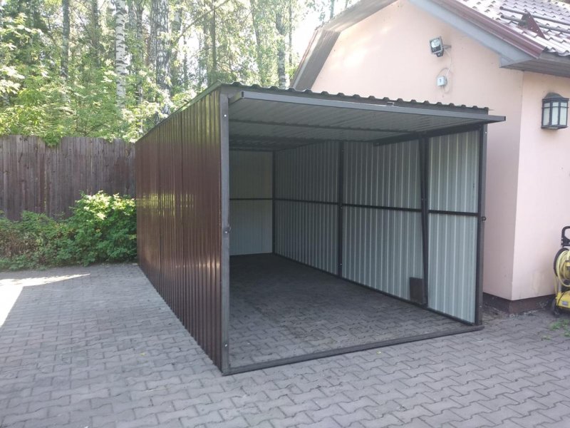 Гараж металлический 6х2.5