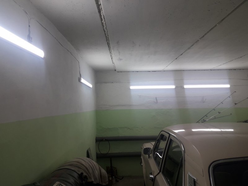 Подсветка гаража