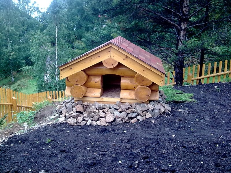 Дровница из ОЦБ