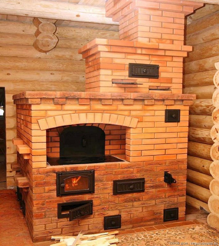 Каминопечь голландка