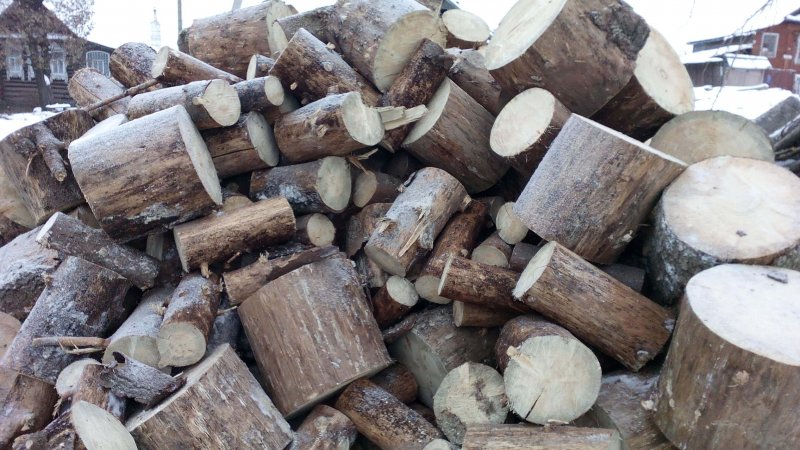 КАМАЗ сосна пиленые дрова