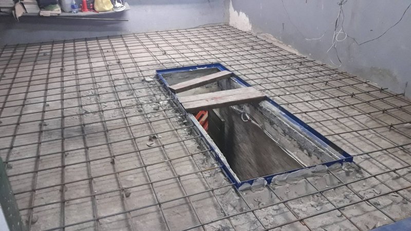 Заливка пола в гараже бетоном