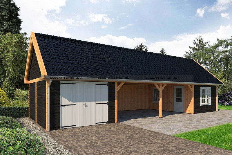 Concrete Garage
