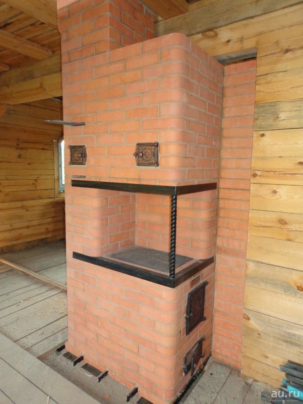 Печь кирпичная отопительная дровяная голландка