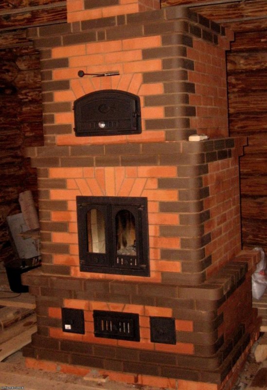 Печки для дома из кирпича