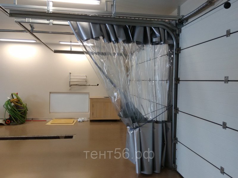 Штора ПВХ прозрачная для автомойки