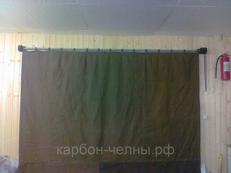 Занавес из брезента для гаражных ворот