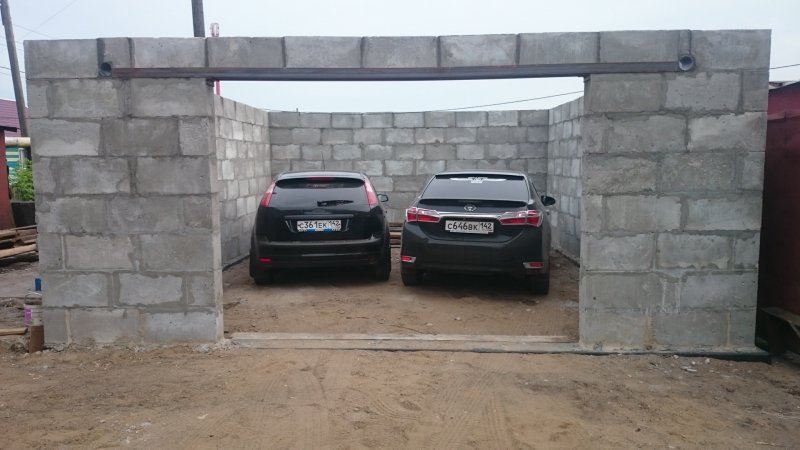 Гараж 5 на 8