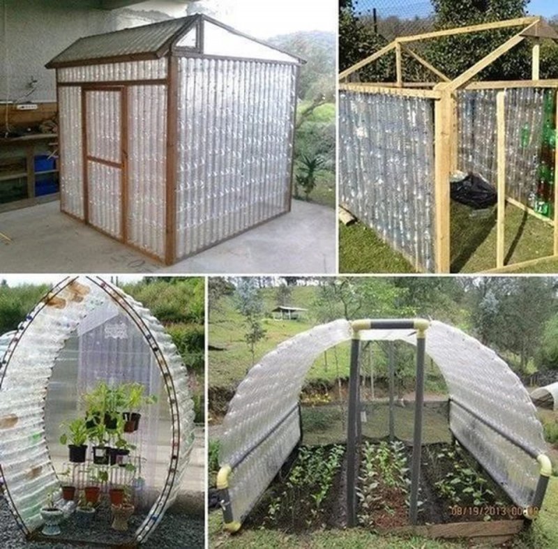 Теплицы парники из пластиковых бутылок