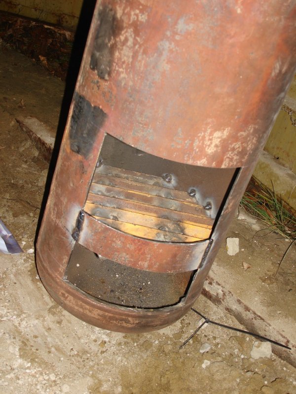 Печь Экономка из газового баллона