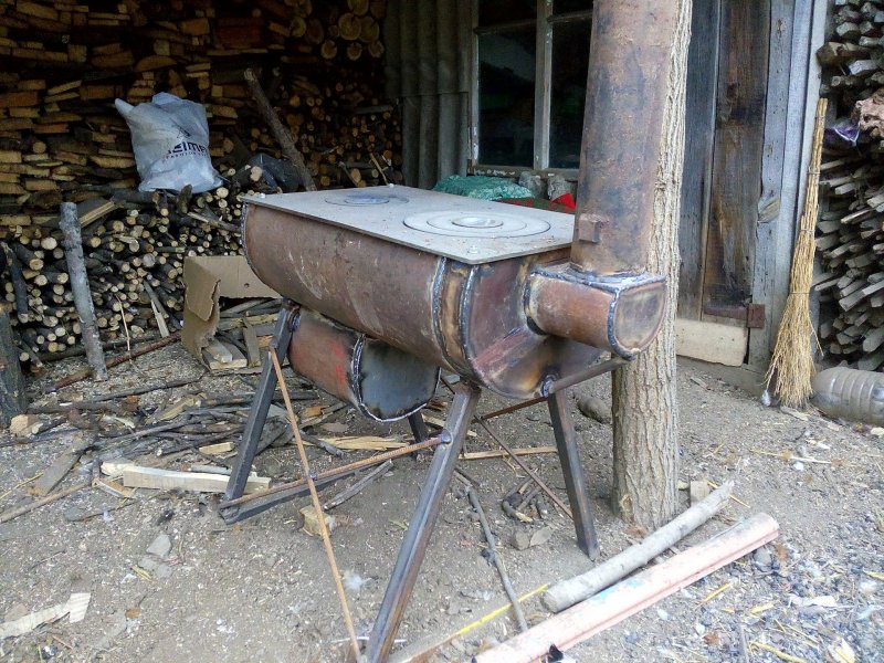 Плита из газового баллона