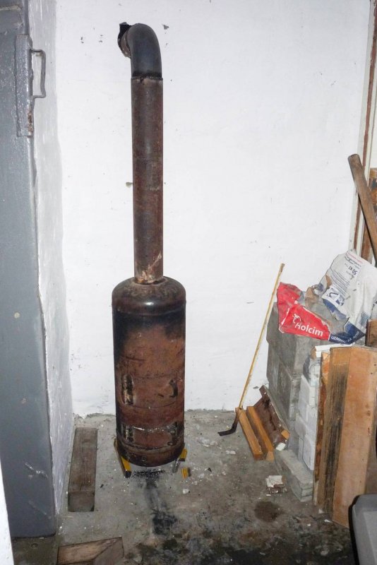Буржуйки из 2 газовых баллонов длительного горения