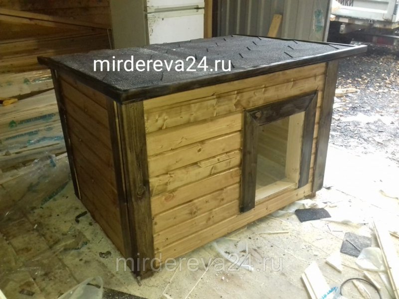 Будка для собаки из профильной трубы