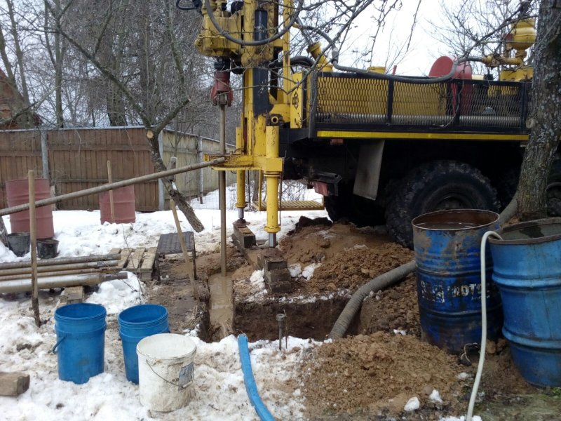 Бурение водозаборных скважин
