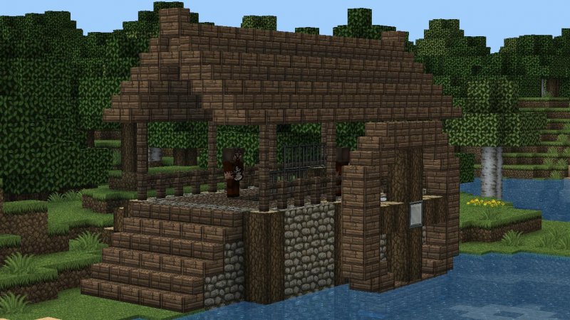 Minecraft Medieval Bridge