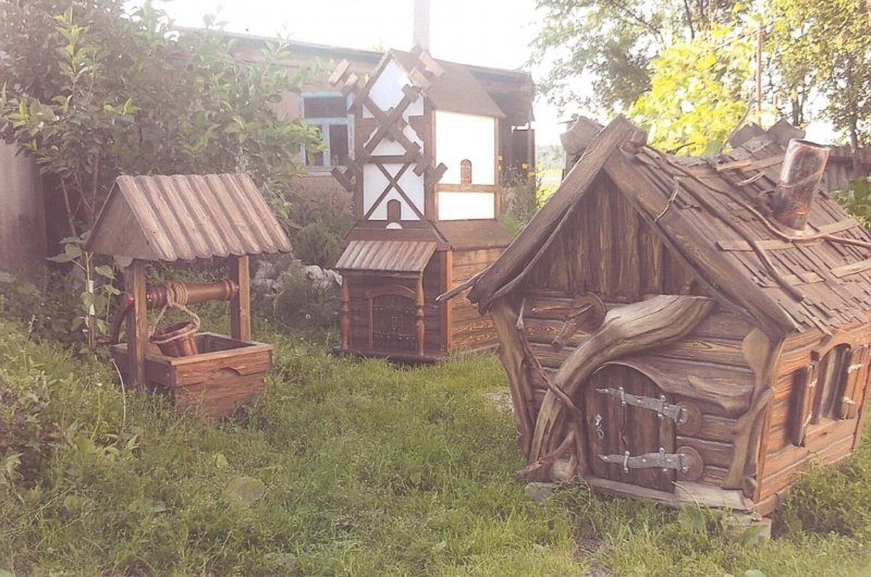 Курятник на курьих ножках