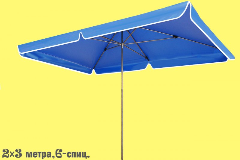 Уличный зонт Atene, 2x3 м