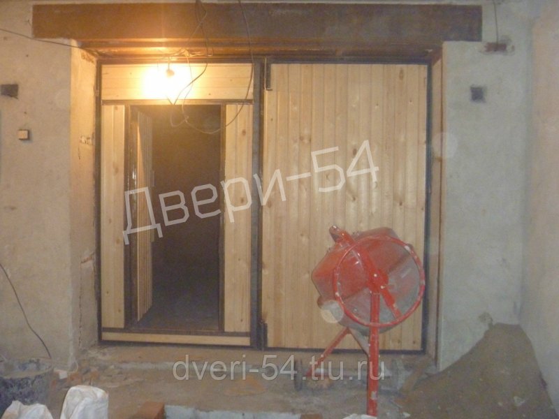 Ворота утепленные распашные