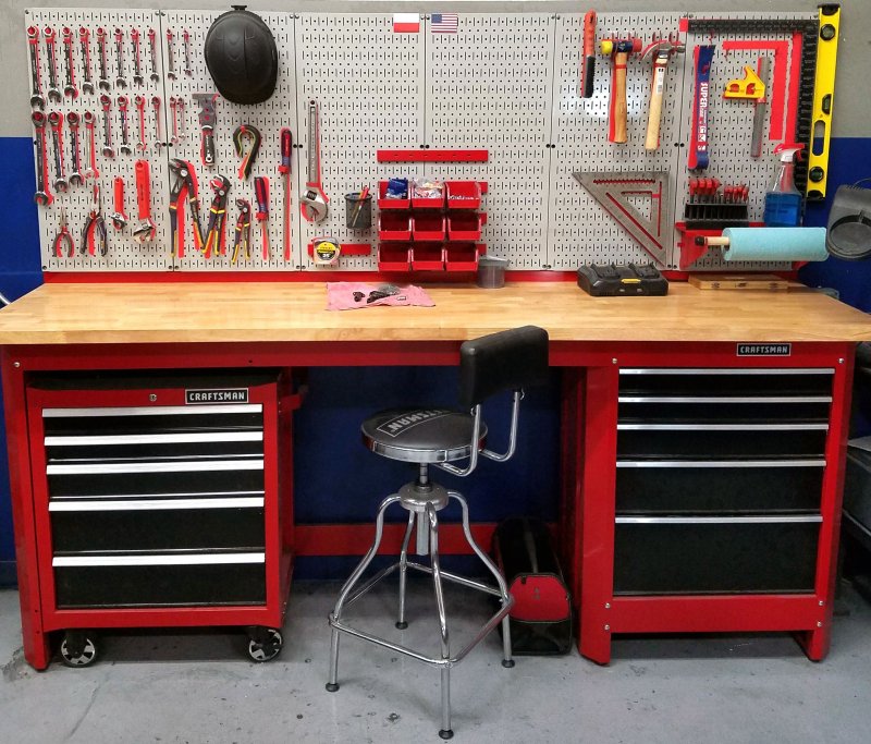 Верстаки для мастерской Craftsman