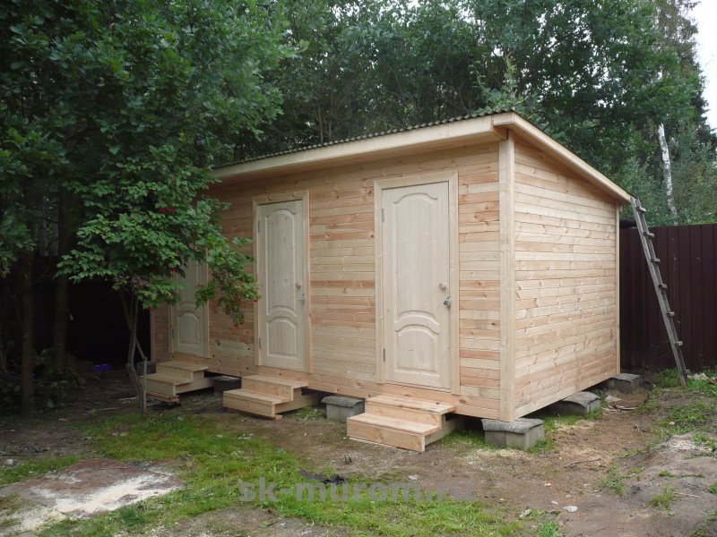 Хозблок 2x2 блок Хаус