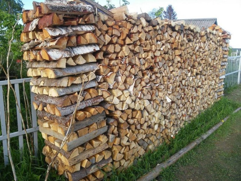 Поленница для дров