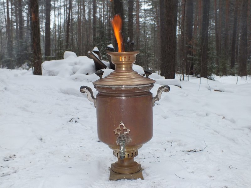 Самовар на углях