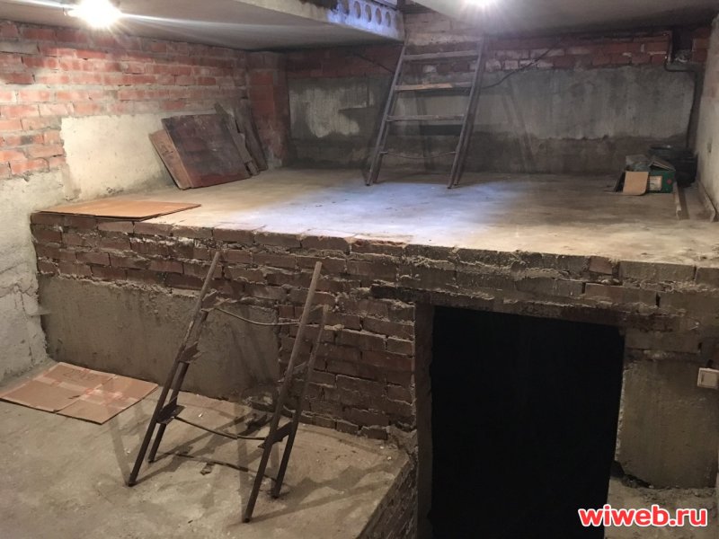 Подвал в гараже обустройство