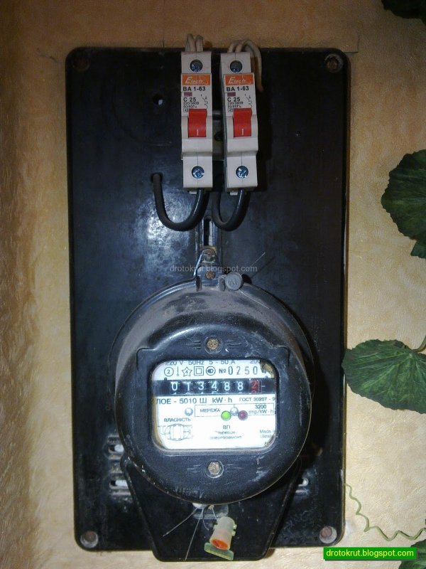 Щиток квартирный для счетчика со-505