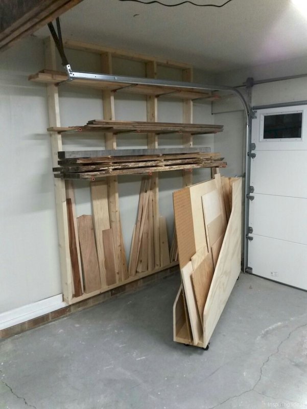 Стеллажи для хранения в гараже