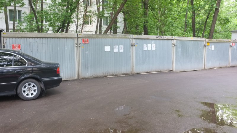 Гаражи ракушки Москва 90е