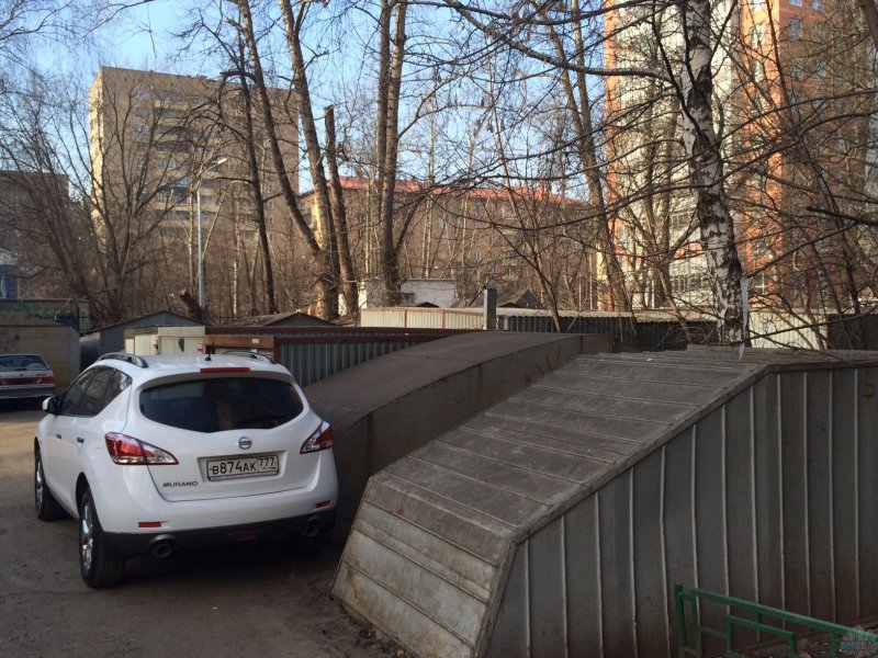 Гараж Ракушка отделка