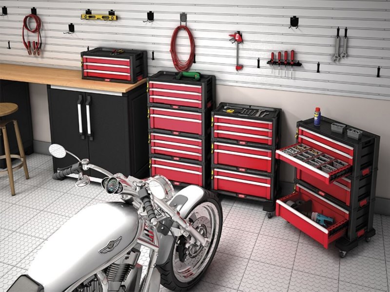 Ящик-тележка Keter 5 Drawers Tool Chest Set (17199301) 37x59x59 см