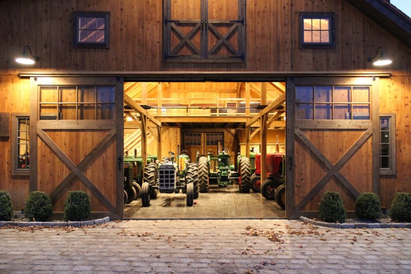 Дом-сарай Barn House фахверк