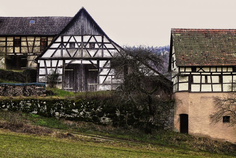 Timber frame Shed