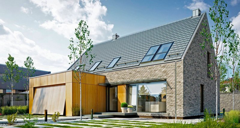 Барн хаусы Barn House кирпичный