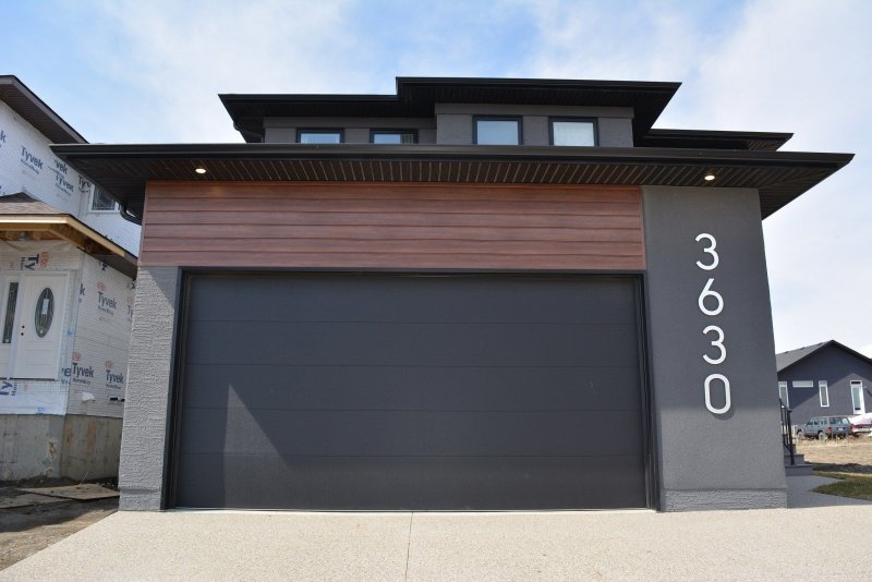 Entrance Door to the Garage