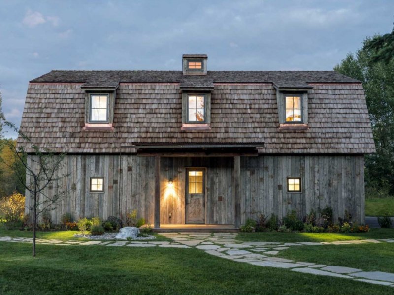 Дом-сарай Barn House внутри
