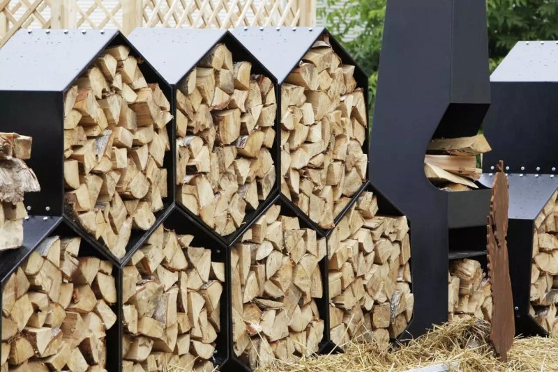 Уличная дровница Vuoksa-Wood 1 сота