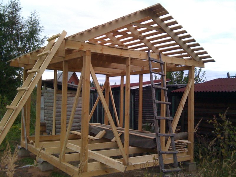 Каркас сарая 4*6