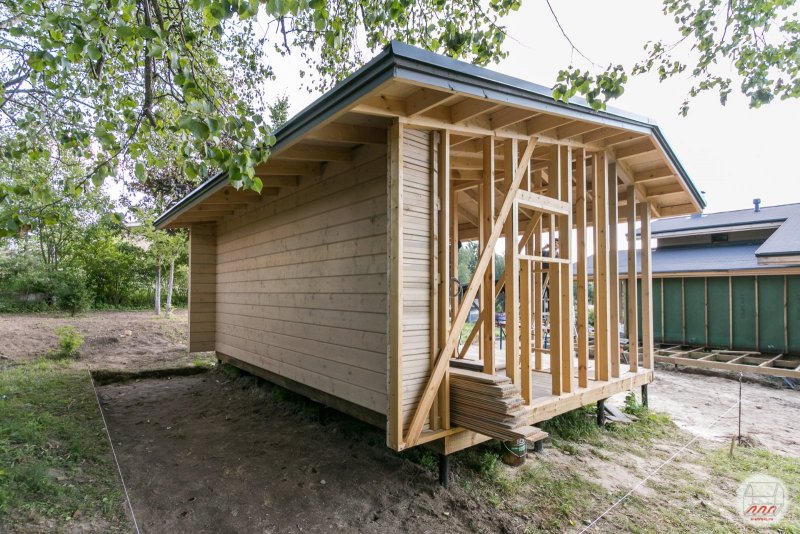 Каркасник 4х6 с односкатной крышей