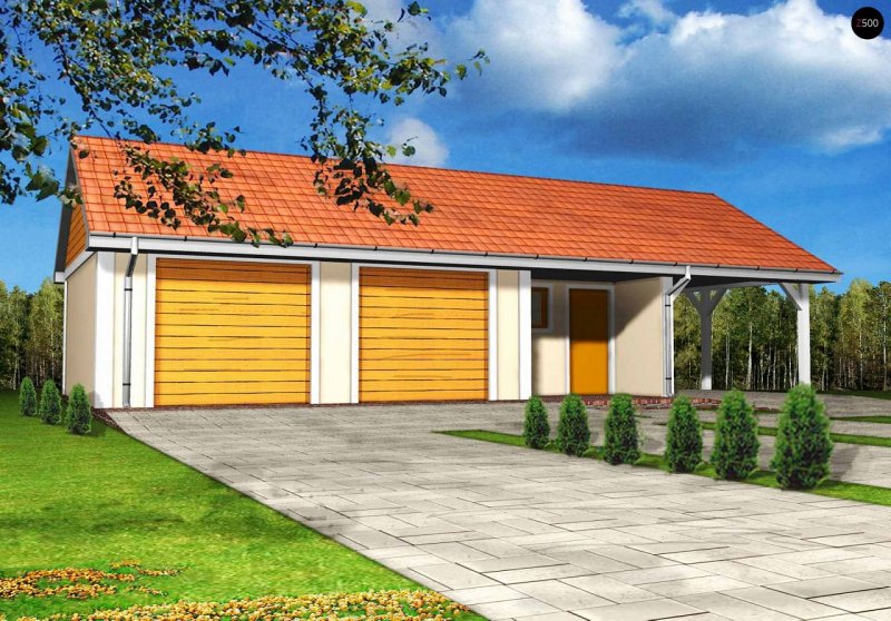 Гаражные ворота для ARCHICAD