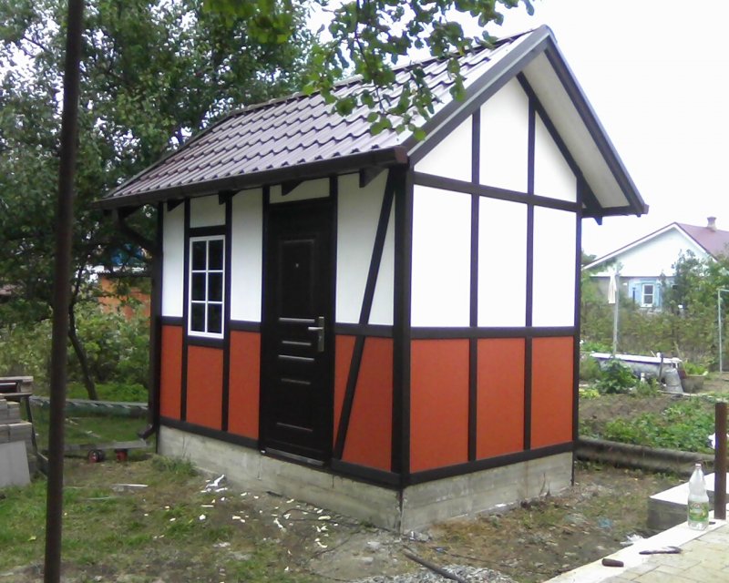 Фасад сарая