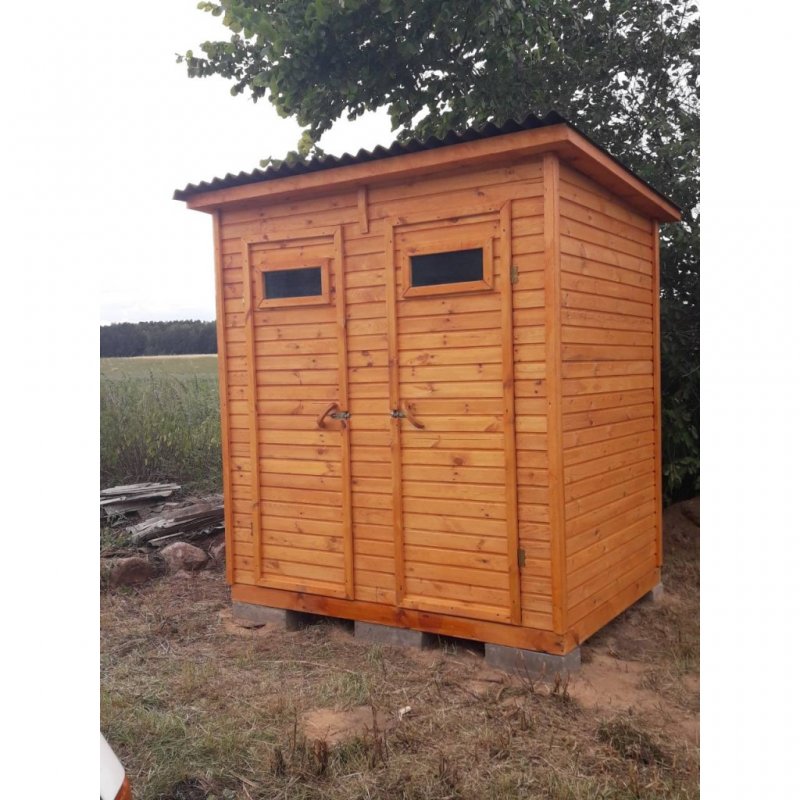 Душевая кабина Bentwood из лиственницы, с держателем для шторки средний поддон 90см*90см