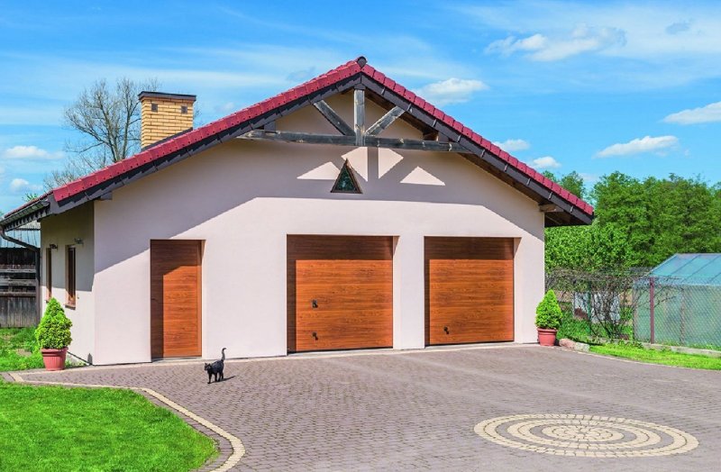 Металлический каркас для гаража
