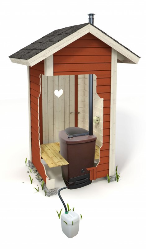 Торфяной биотуалет Biolan Eco, 200 л