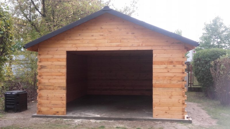 Каркас гаража из бруса 150х150