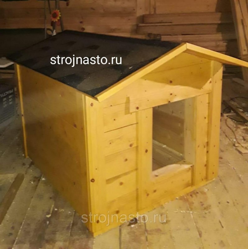 Будка для собаки утепленная