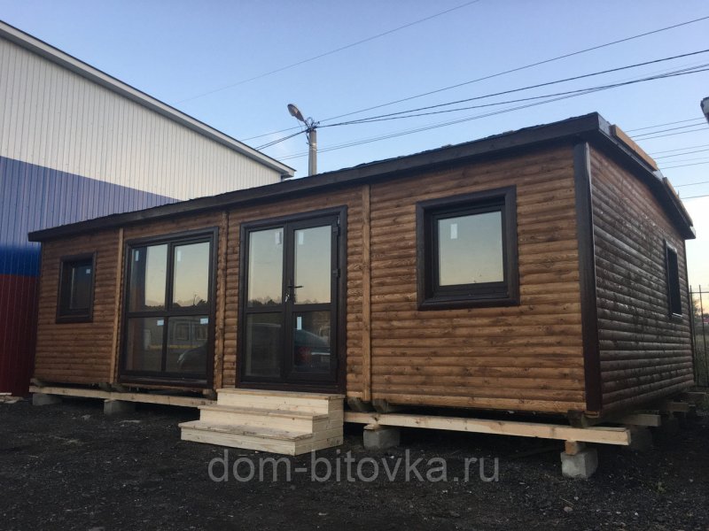Модульный домик из бытовок
