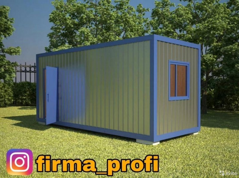 Блок-контейнер , 5,85х2,40х2,40м,